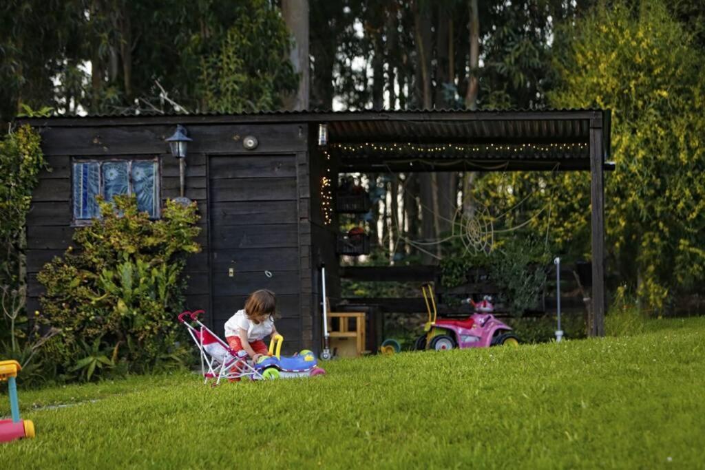Willa Casa Con Gran Jardin Y Piscina En Cabarceno Villanueva  Zewnętrze zdjęcie