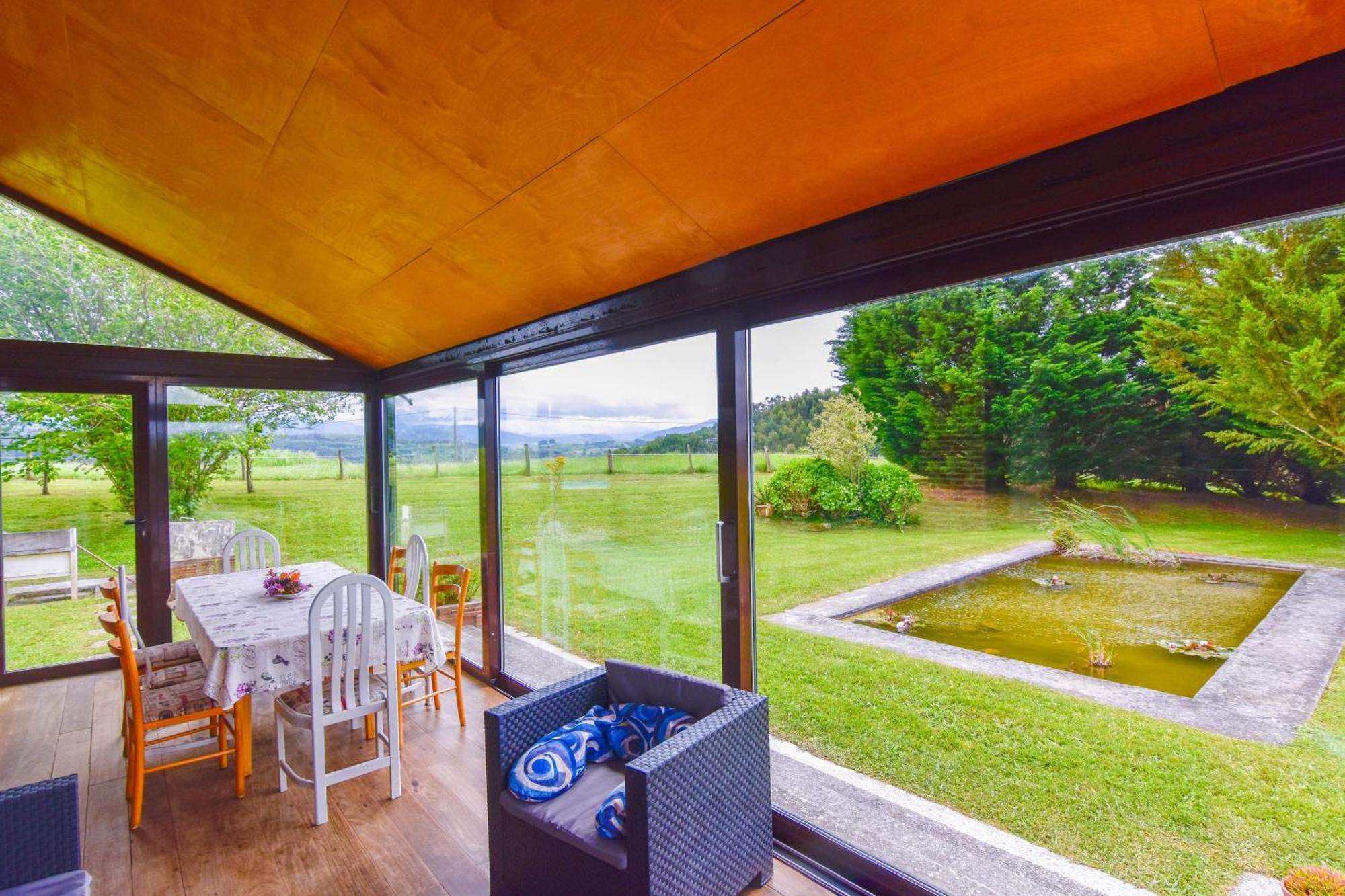 Willa Casa Con Gran Jardin Y Piscina En Cabarceno Villanueva  Zewnętrze zdjęcie
